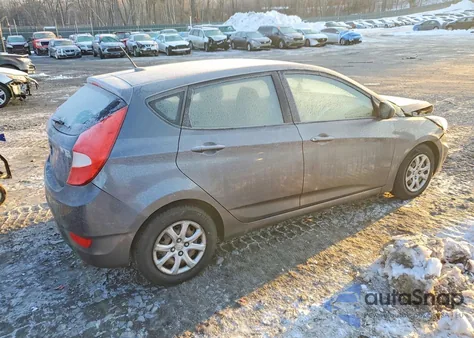 2013 Hyundai Accent Gls z USA, uszkodzony, nr VIN KMHCT5AEXDU088089